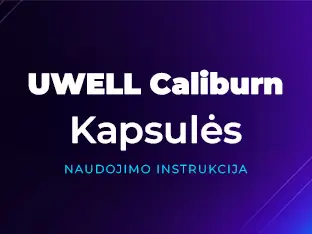 Uwell Caliburn kapsulės